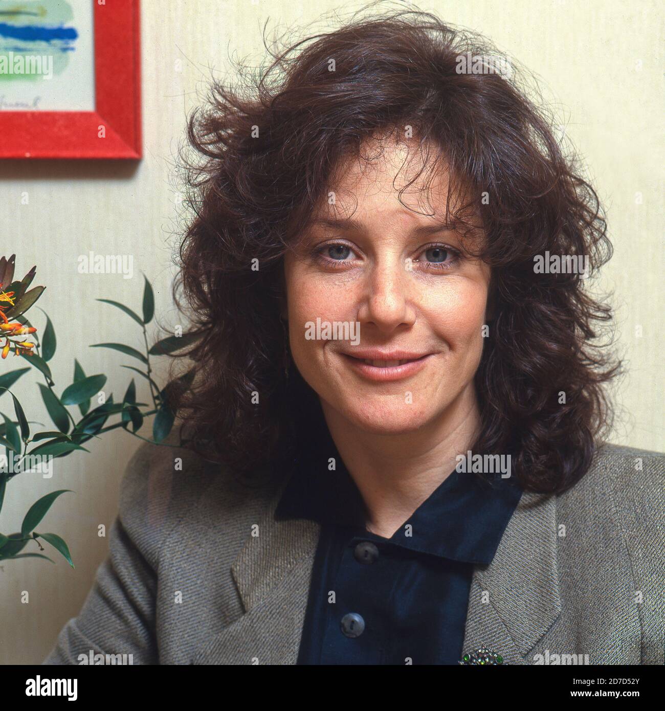 American actress Debra Winger in London in 1993 promoting her film Shadowlands which also starred Anthoiny Hopkins Stock Photo