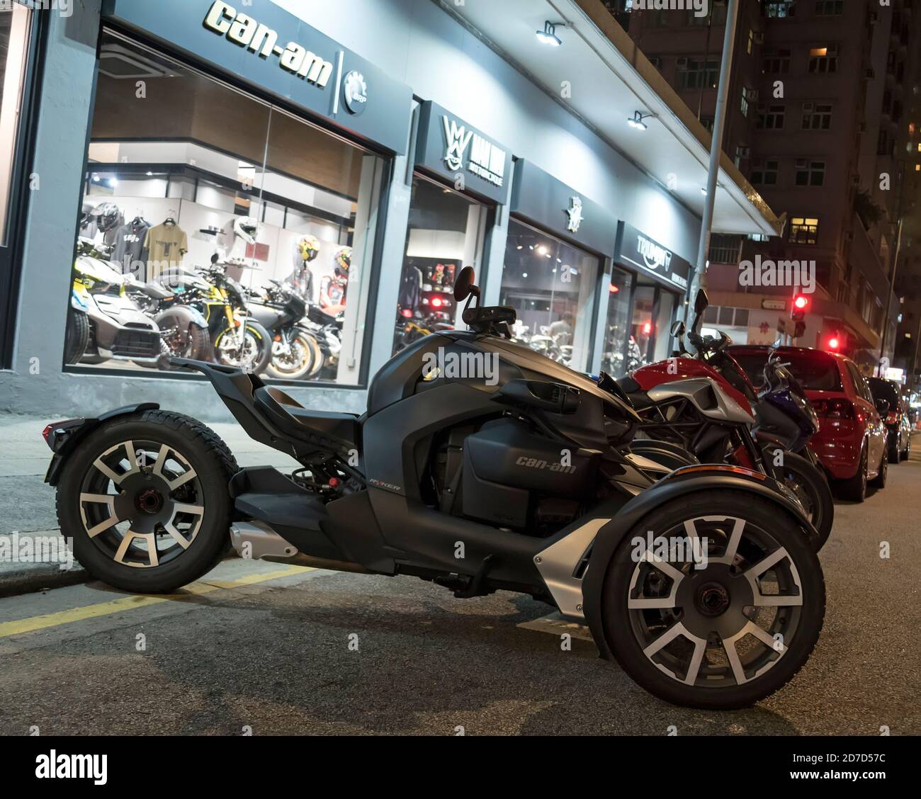 Exotic motorcycle shop, Hong Kong, China Stock Photo Alamy
