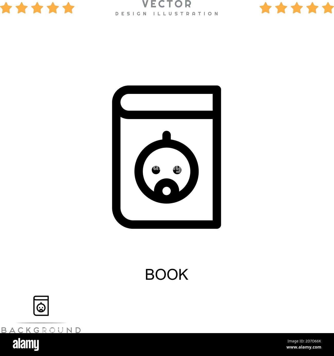 Book icon. Simple element from digital disruption collection. Line Book ...