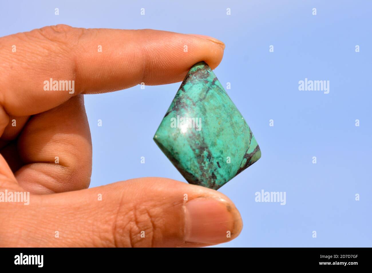Semi Precious Rock Stone Jewel Stock Photo Alamy