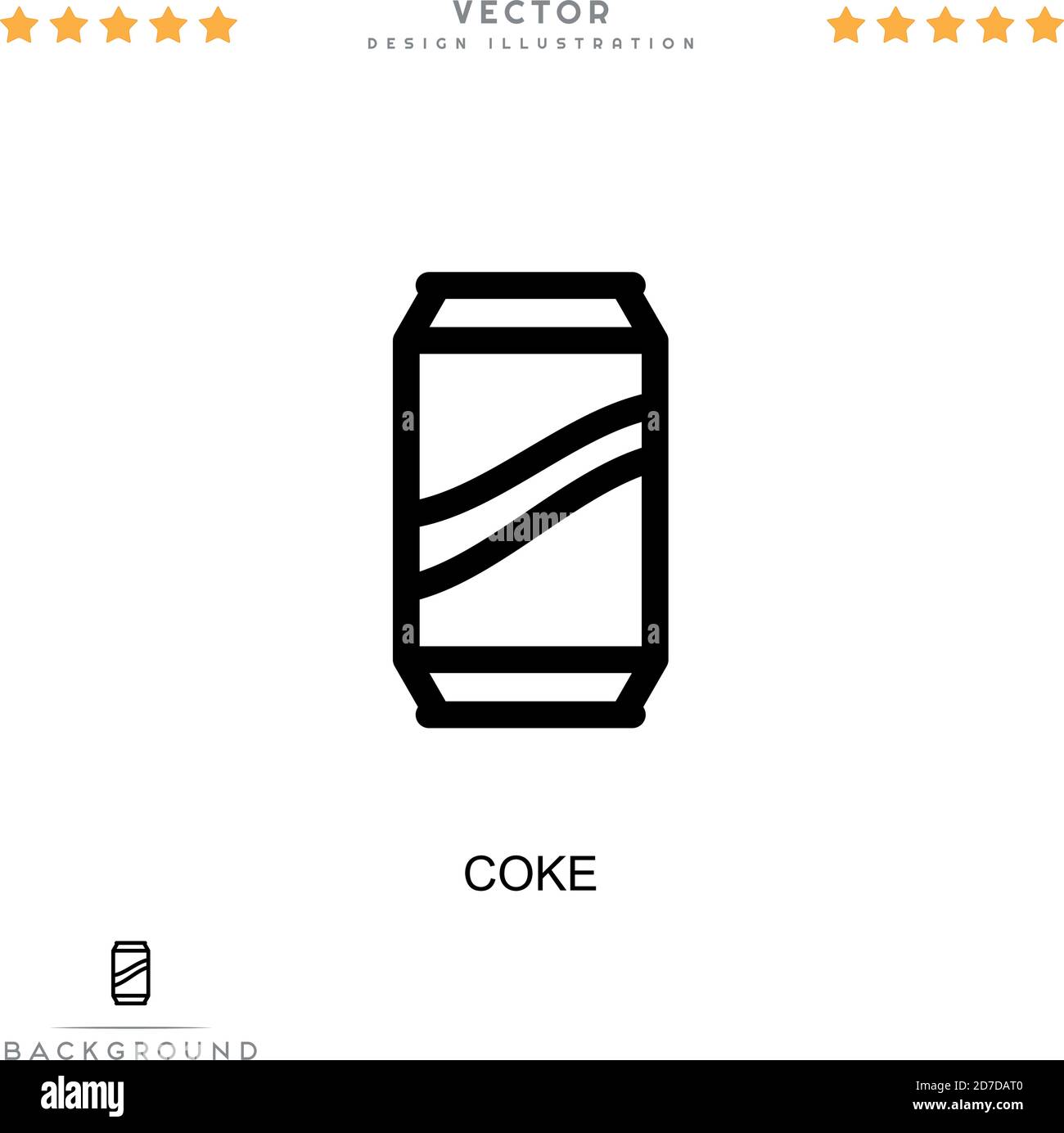 Coke icon. Simple element from digital disruption collection. Line Coke