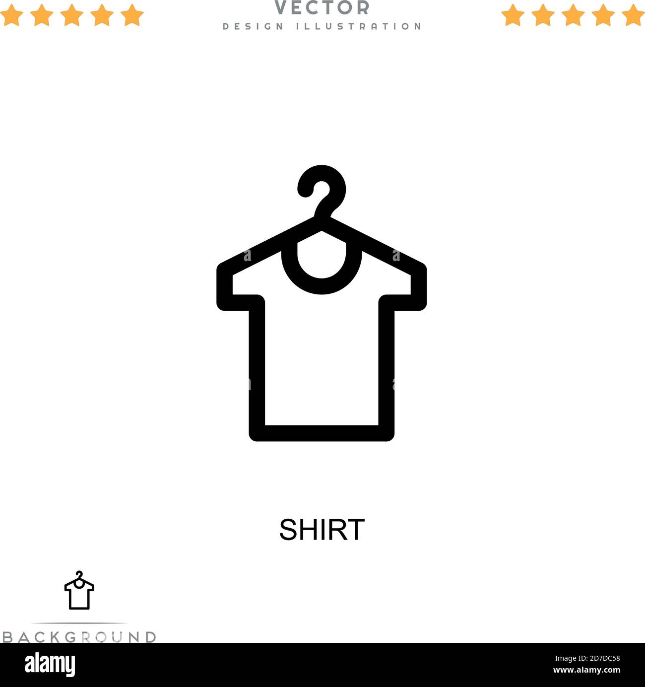 Shirt icon. Simple element from digital disruption collection. Line Shirt icon for templates, infographics and more Stock Vector