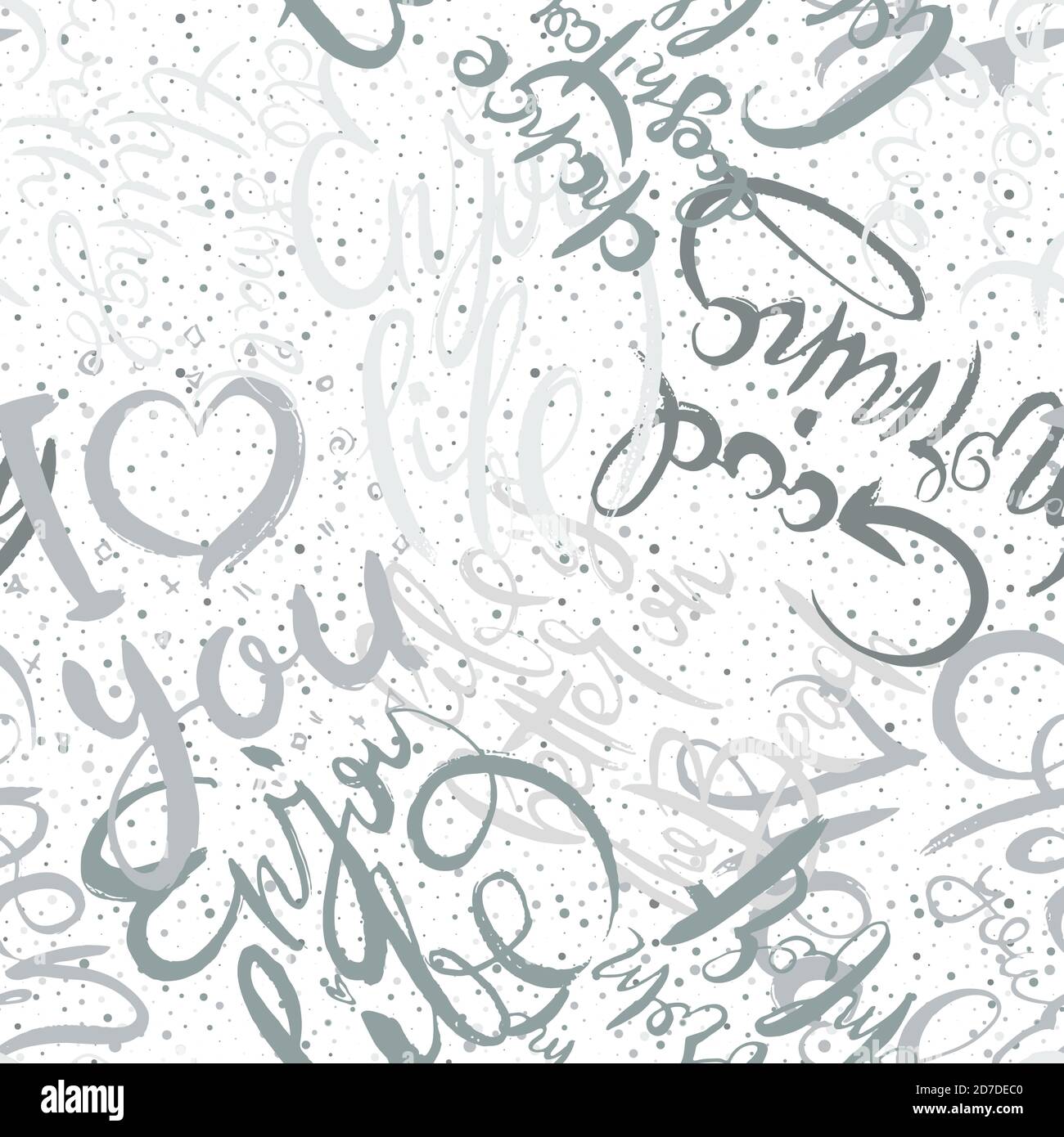 Graffiti background seamless pattern. Hand style tagging. Vandal vector lettering Stock Vector
