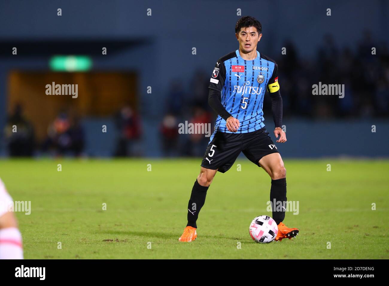 Shogo Taniguchi 5 Of The Kawasaki Frontale During The J League J1 Soccer Match Between