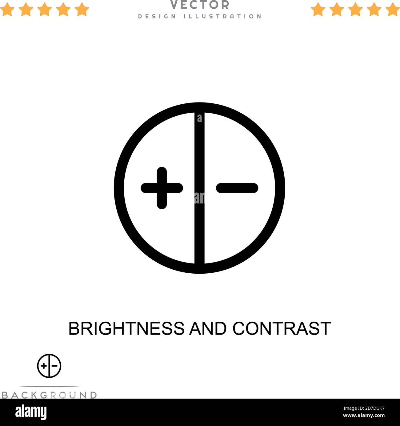 Color contrast photography Stock Vector Images - Alamy