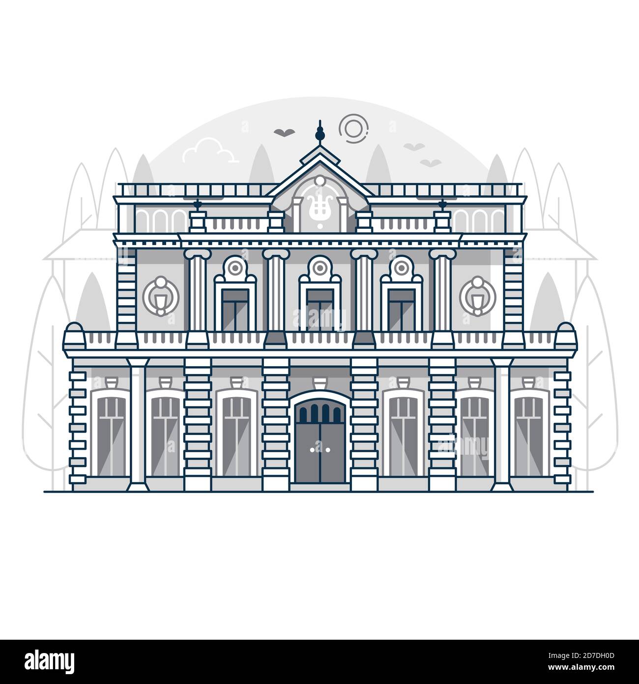 Theatre drama scene Stock Vector Images - Alamy