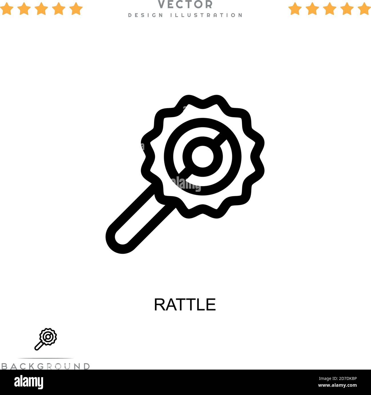 Red baby rattle icon cartoon hi-res stock photography and images - Alamy