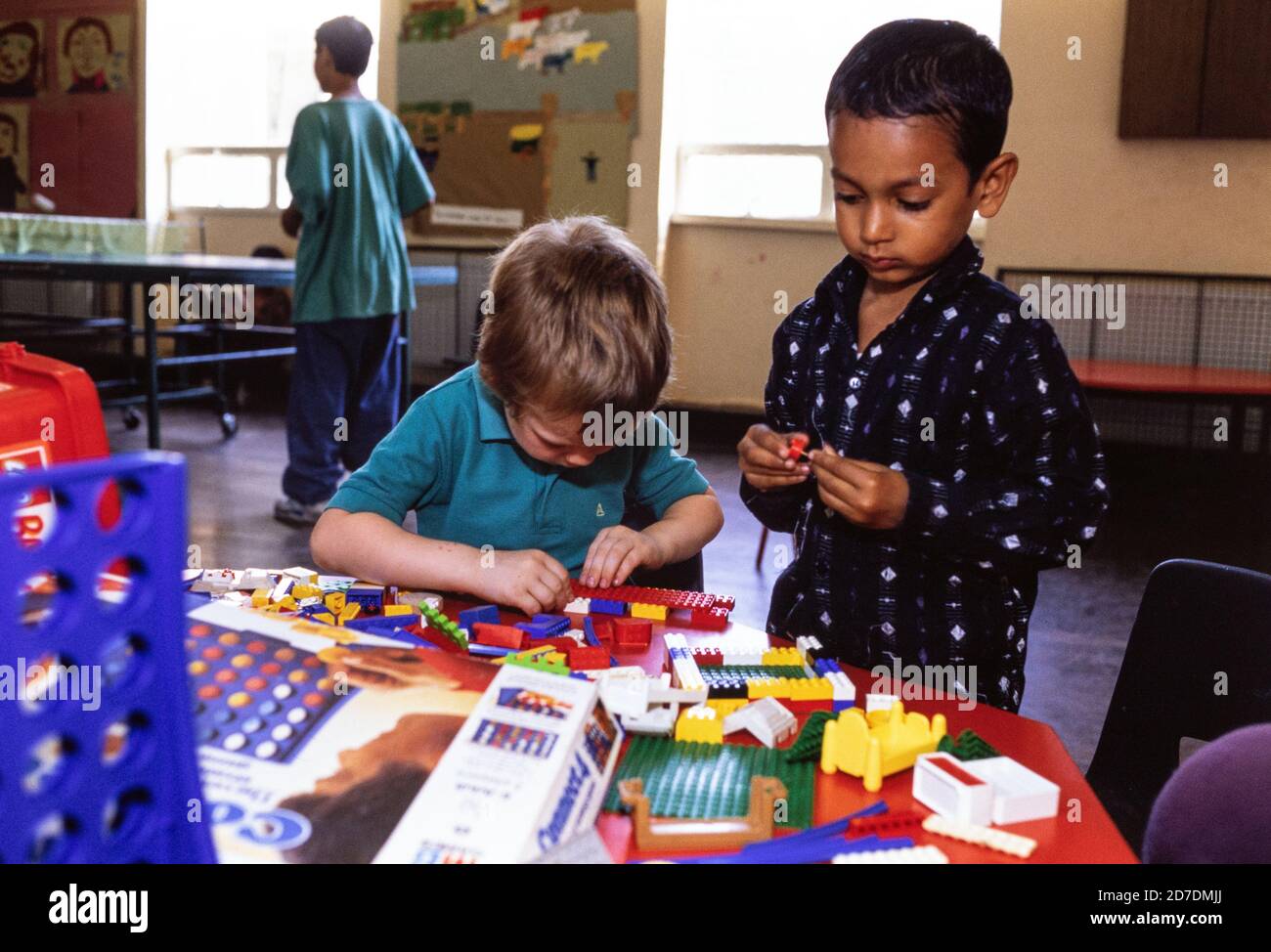 Children taking part in a summer playscheme at the Community Centre on