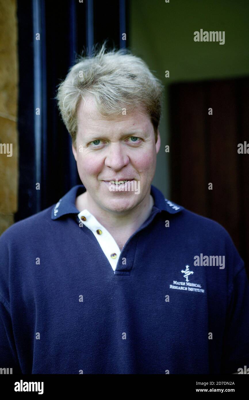 Earl Spencer of Althorp Stock Photo