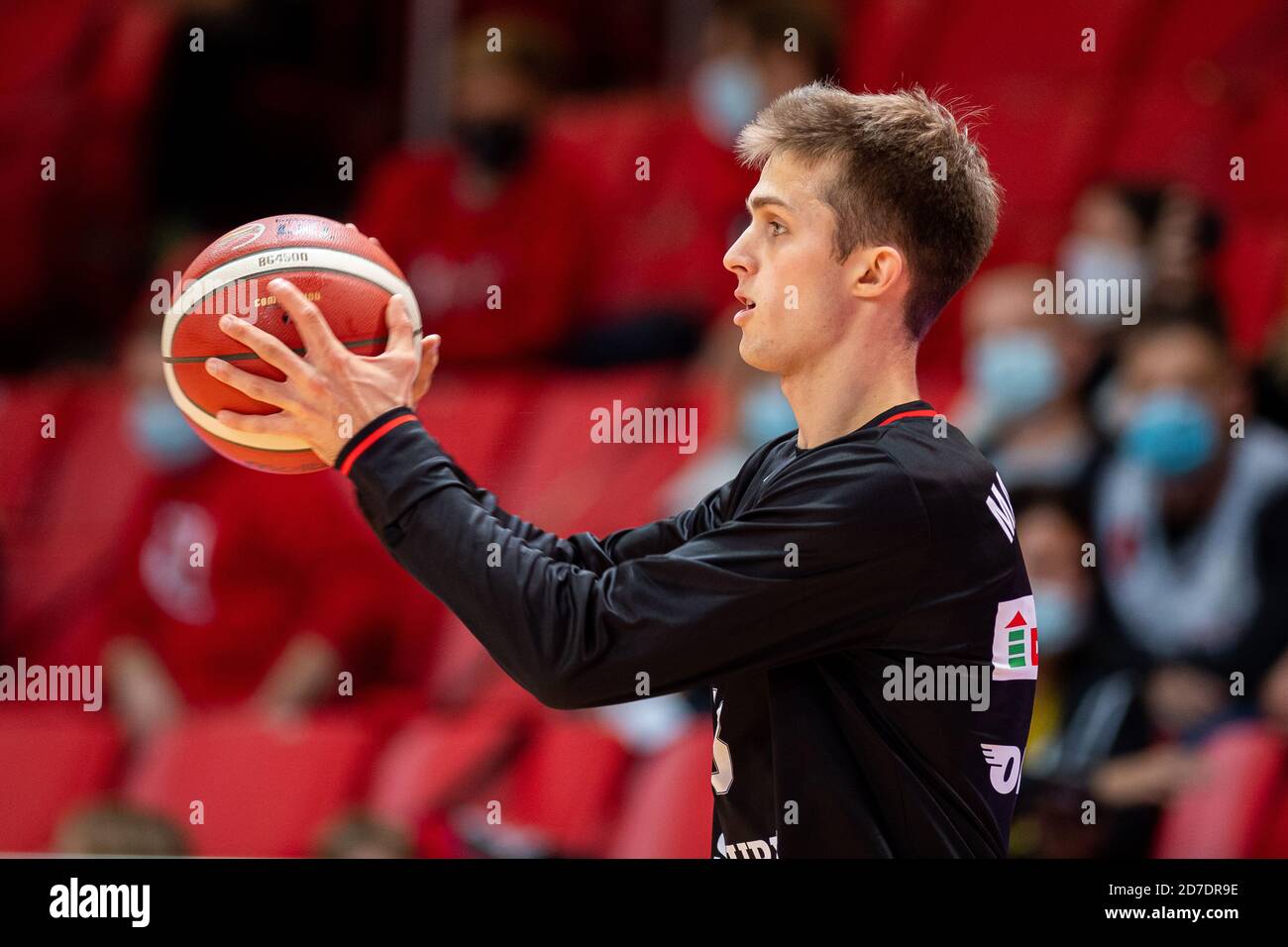 2020 10 10. Young Lithuanian basketball player Augustas Marciulionis