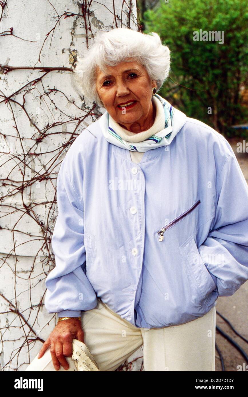 Jane Tilden, österreichische Schauspielerin, Deutschland um 1993. Stock Photo