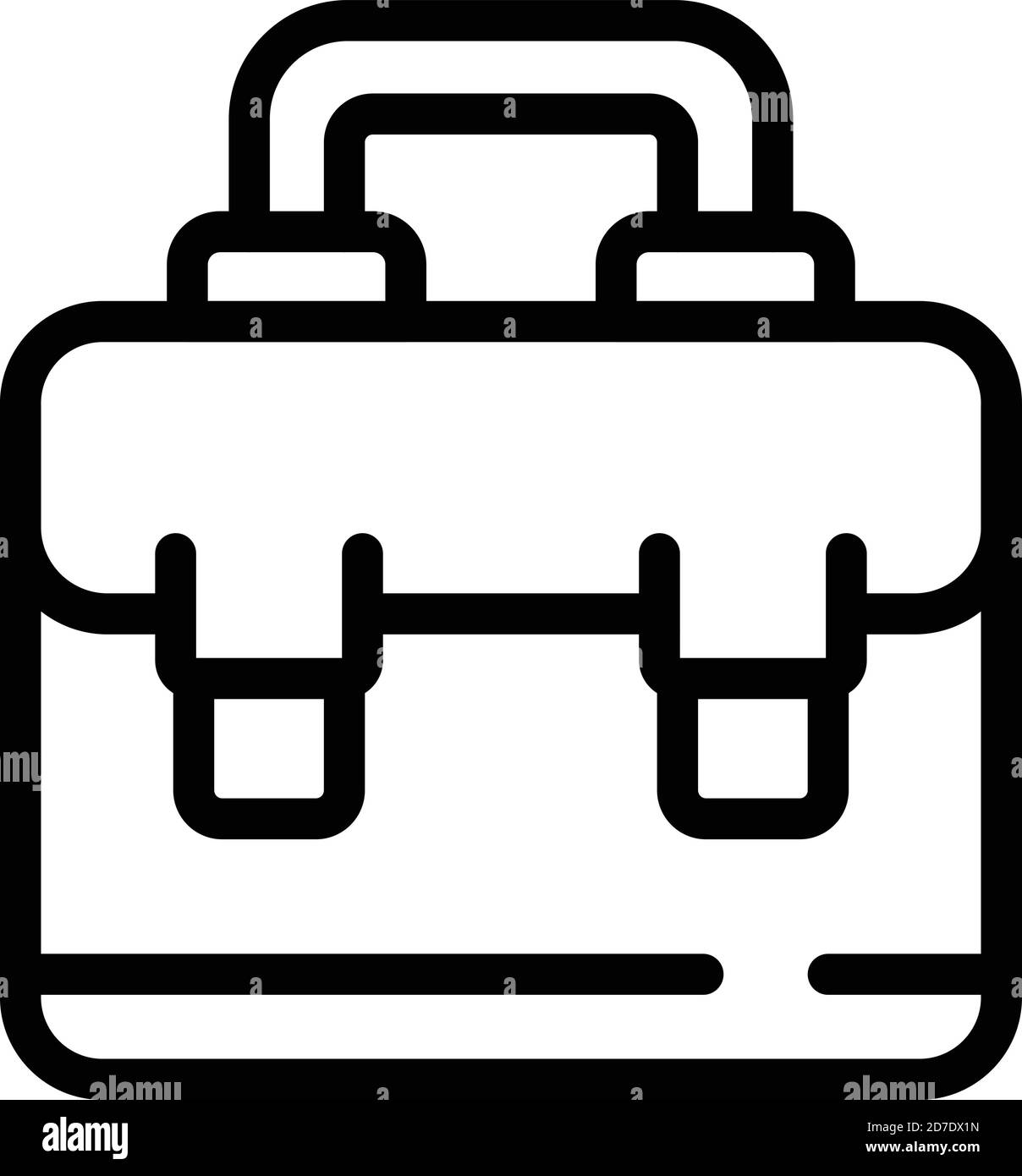 Student job case icon. Outline student job case vector icon for web ...