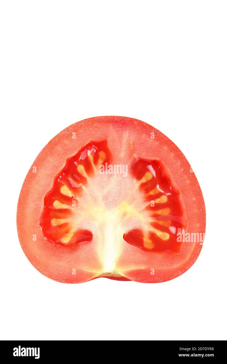 Fresh red tomatoes isolated on white background Stock Photo - Alamy