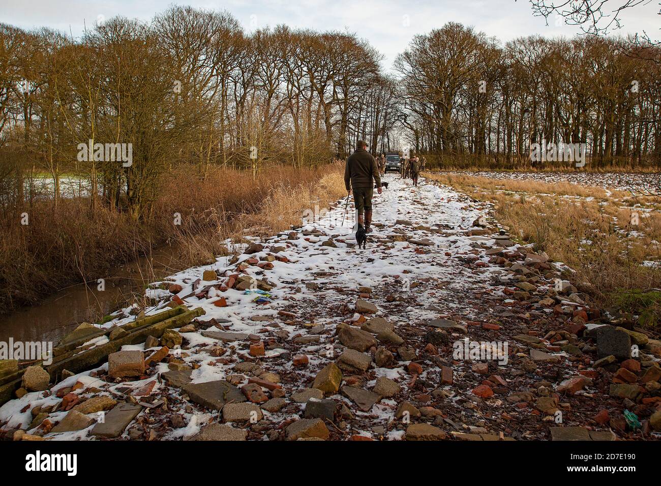 Beaters on a shoot hires stock photography and images Alamy