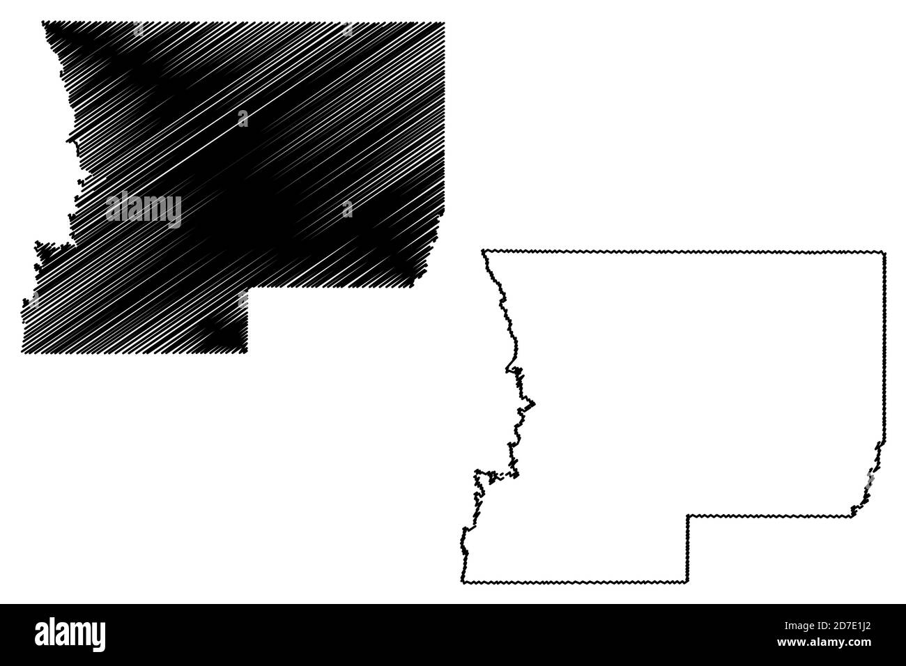 Winnfield map Black and White Stock Photos & Images Alamy