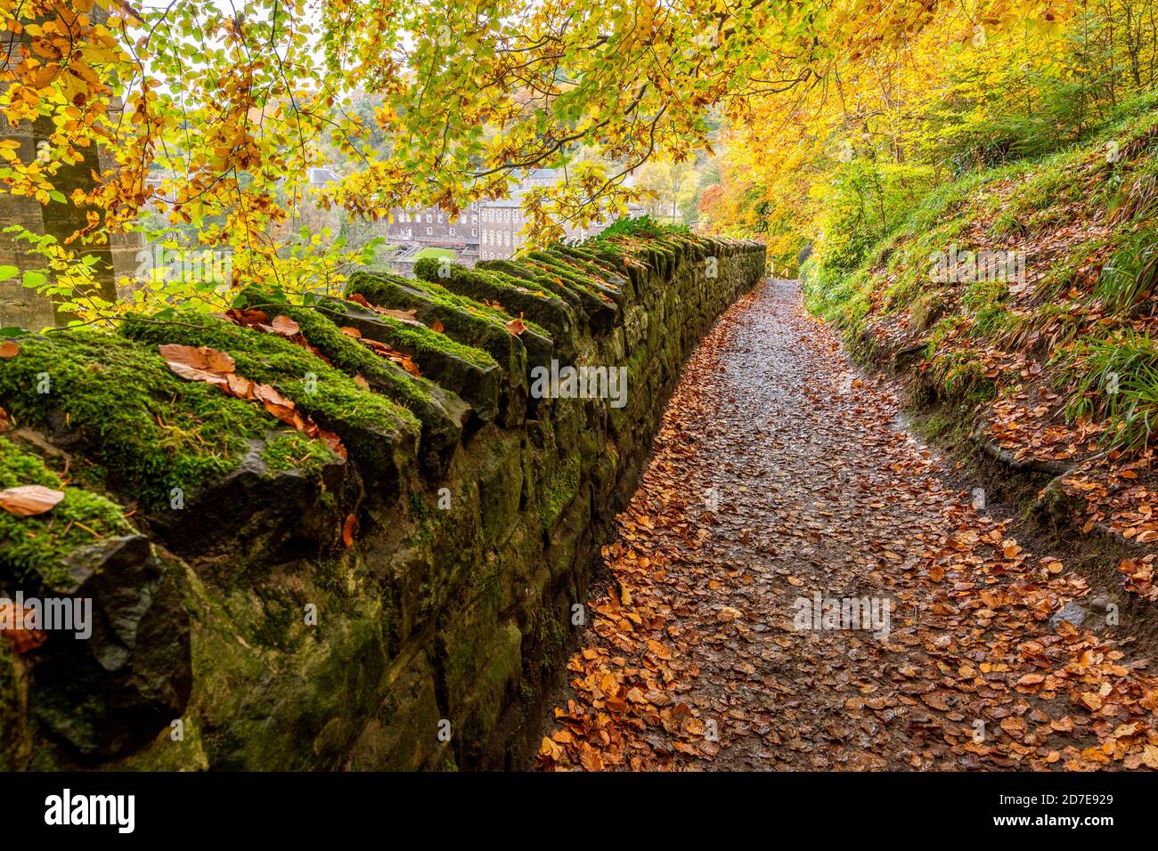 New Lanark, South Lanarkshire, Scotland, UK Stock Photo Alamy