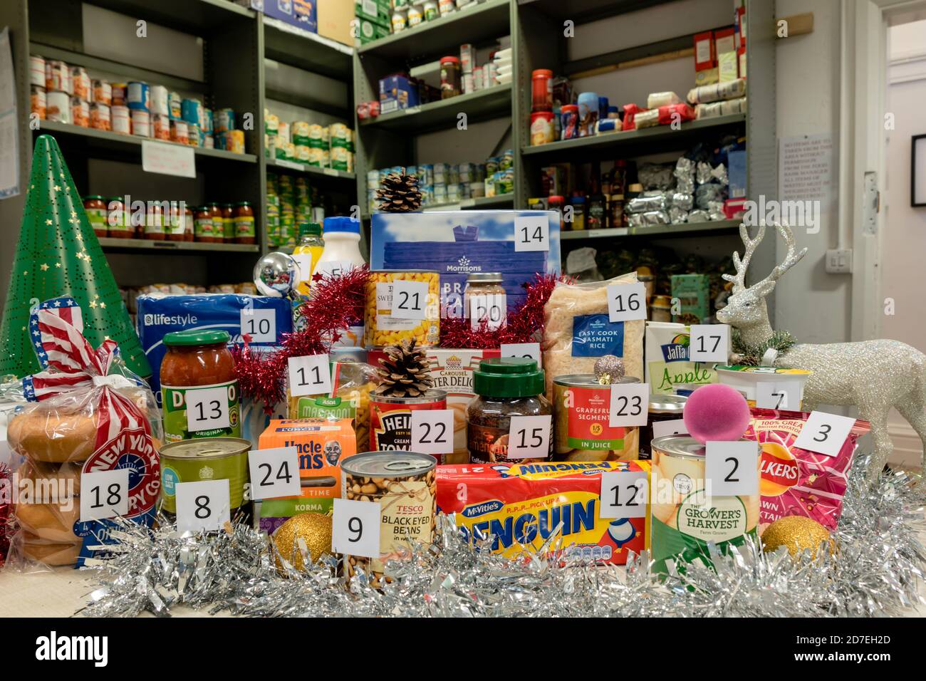 A Reverse Advent Calendar For Foodbank Donations A Tradition Of