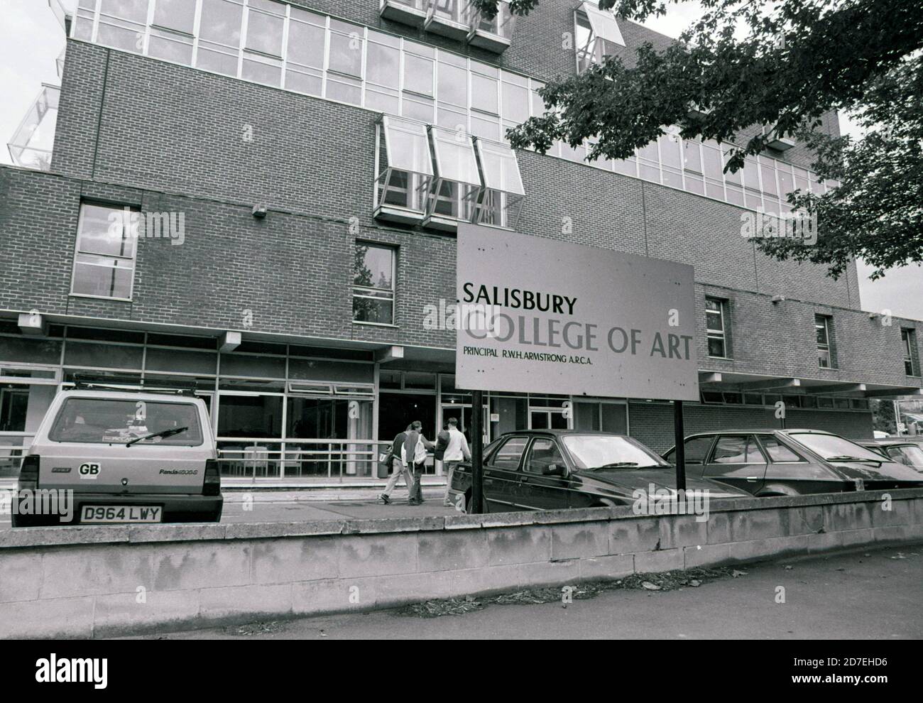 Salisbury College of Art. Salisbury Wiltshire UK. Circa 1990. Stock Photo