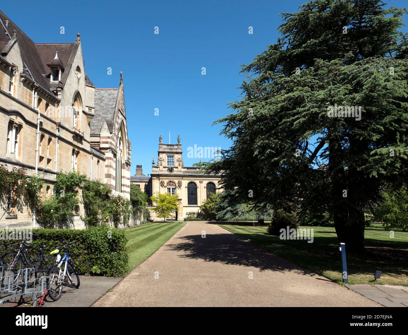 Trinity College Oxford Map Trinity College Oxford, Grounds And Chapel Stock Photo - Alamy