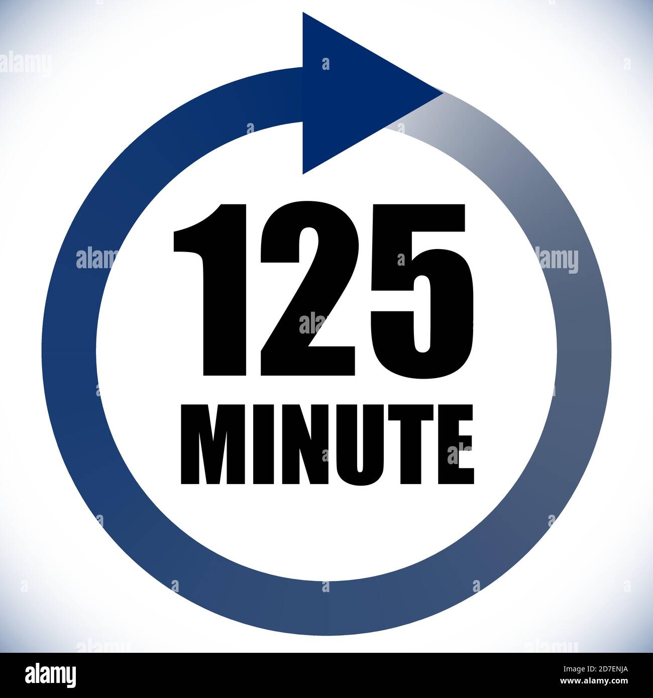 Numbers, numerals dial illustration. Time, duration and schedule ...