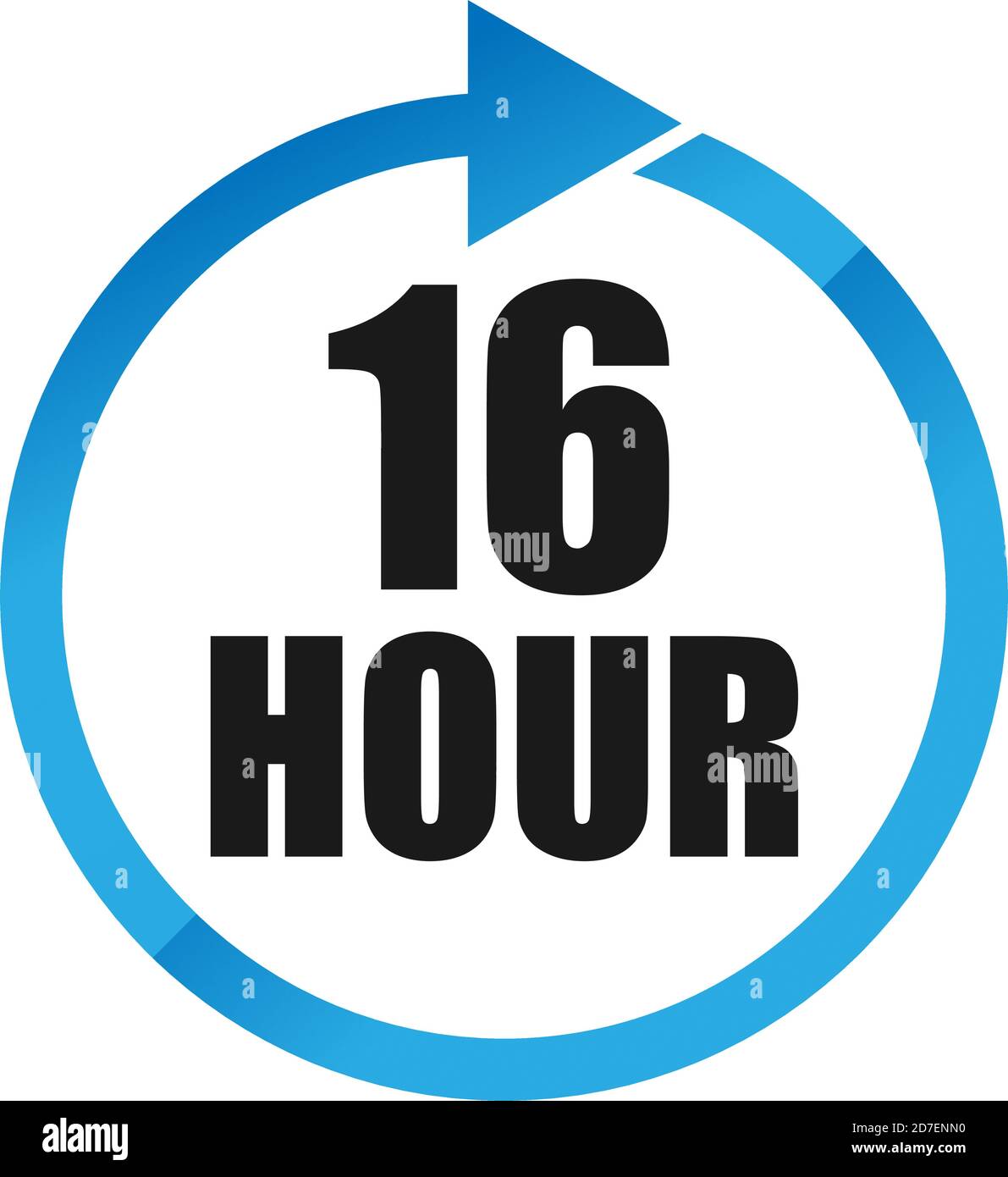 Numbers, numerals dial illustration. Time, duration and schedule