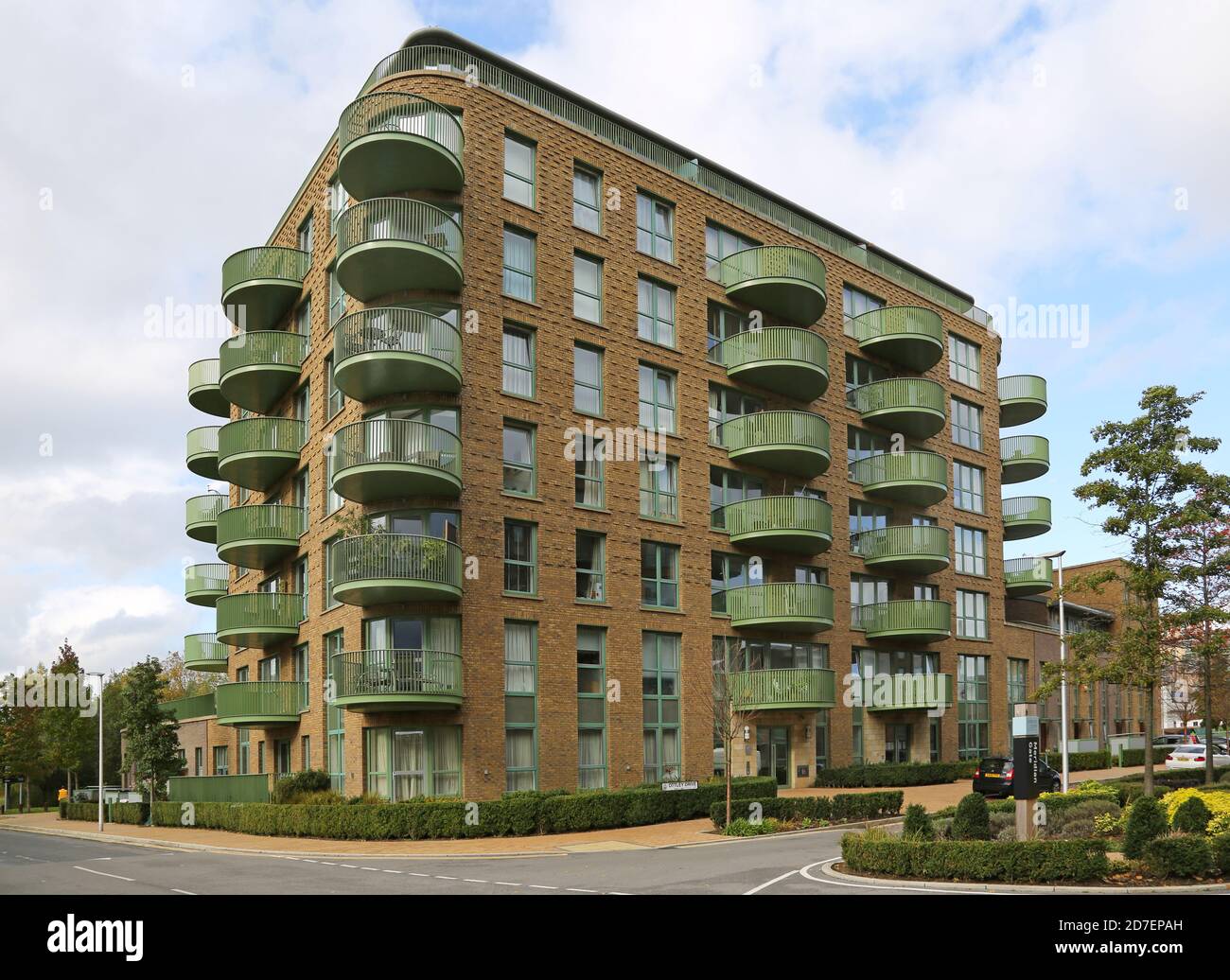 Greyston House, a new apartment blocks at Kidbrooke Village, a huge new