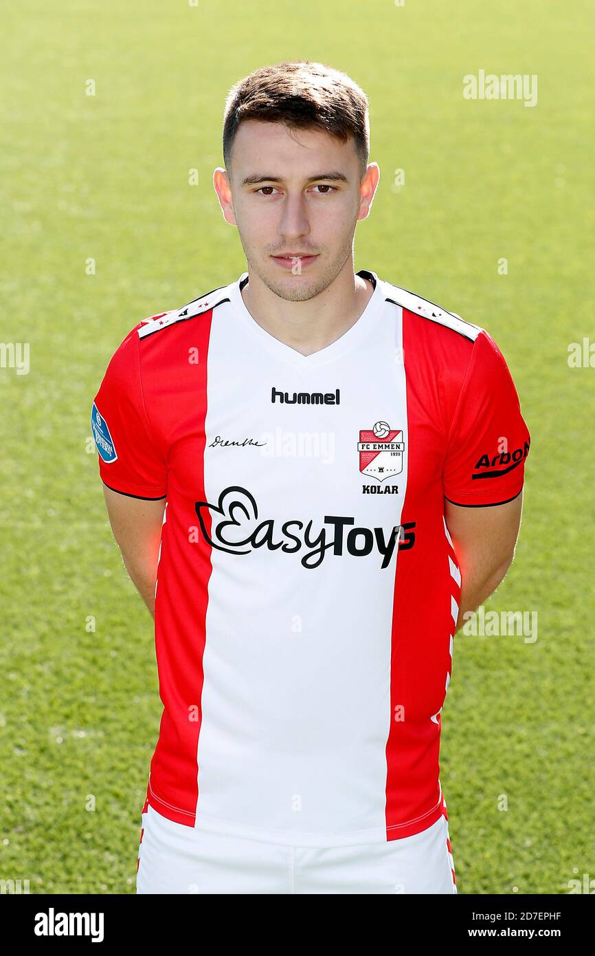 Emmen Netherlands 22nd Oct 2020 Emmen 21 10 2020 Dutch Eredivisie Season 2020 2021 Photocall Fc Emmen Fc Emmen Player Marko Kolar Credit Pro Shots Alamy Live News Stock Photo Alamy
