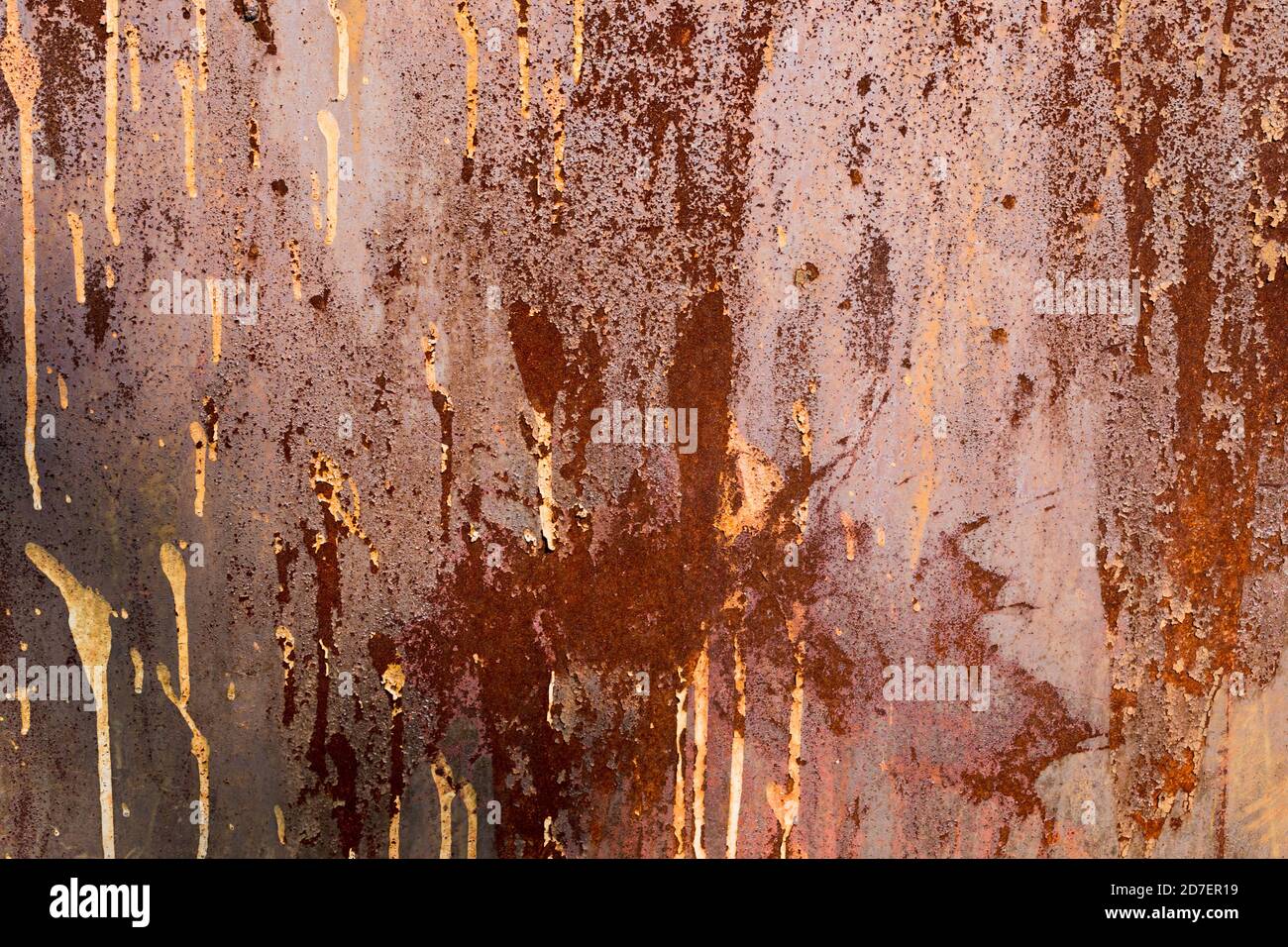 Grunge background. Iron metal old rusty door Stock Photo