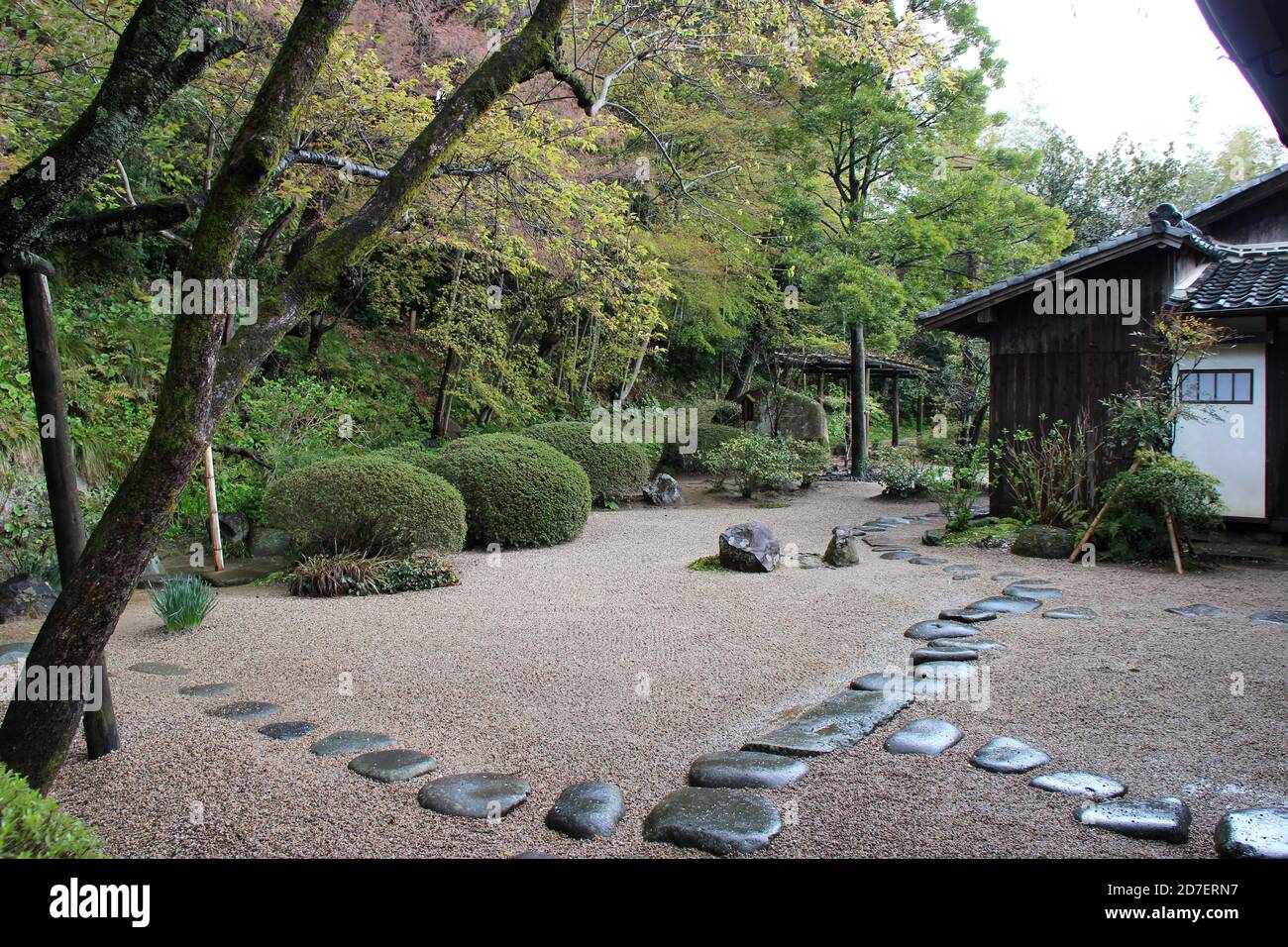 traditional habitation in matsue in japan Stock Photo Alamy