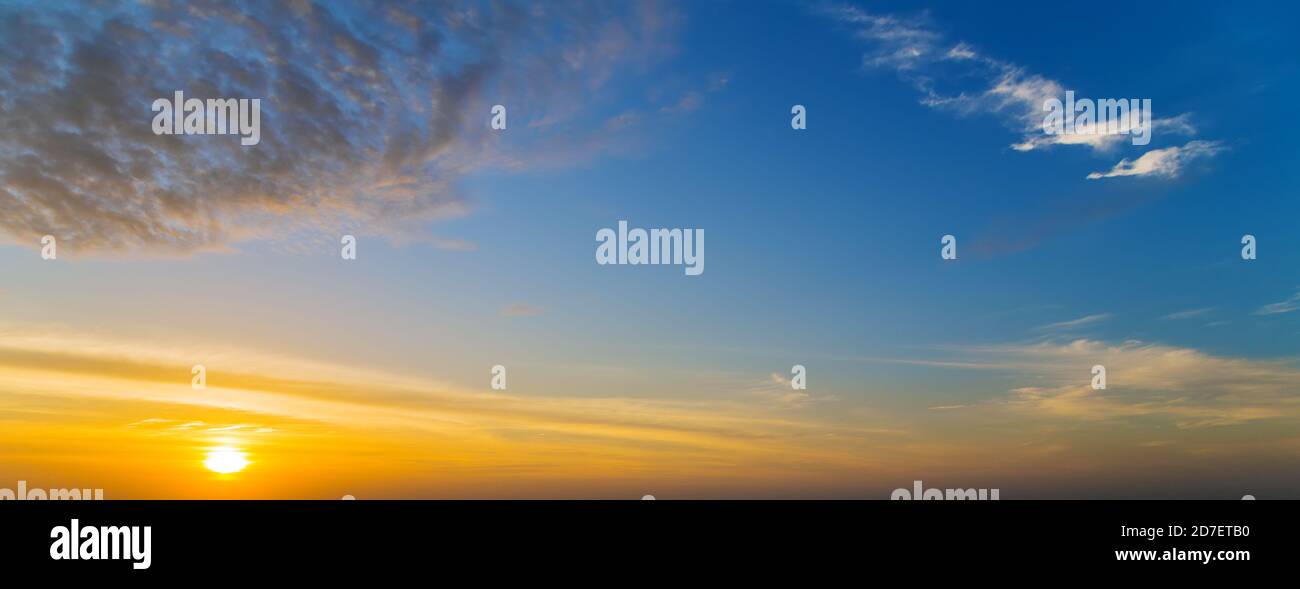 Sunset Sky and Clouds Seamless Textures Stock Photo - Alamy