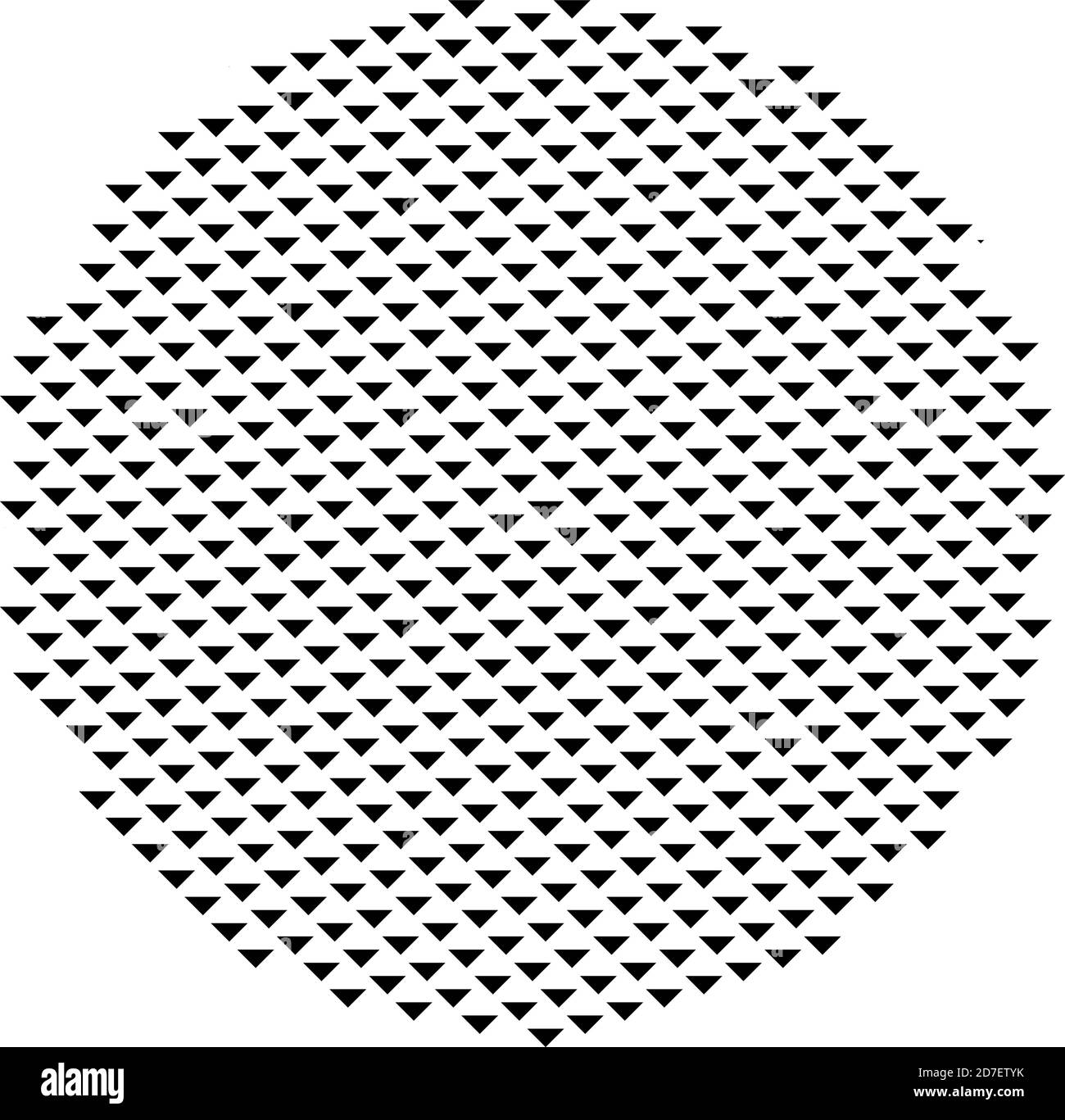 Triangles halftone vector illustration. Triangle geometric background ...