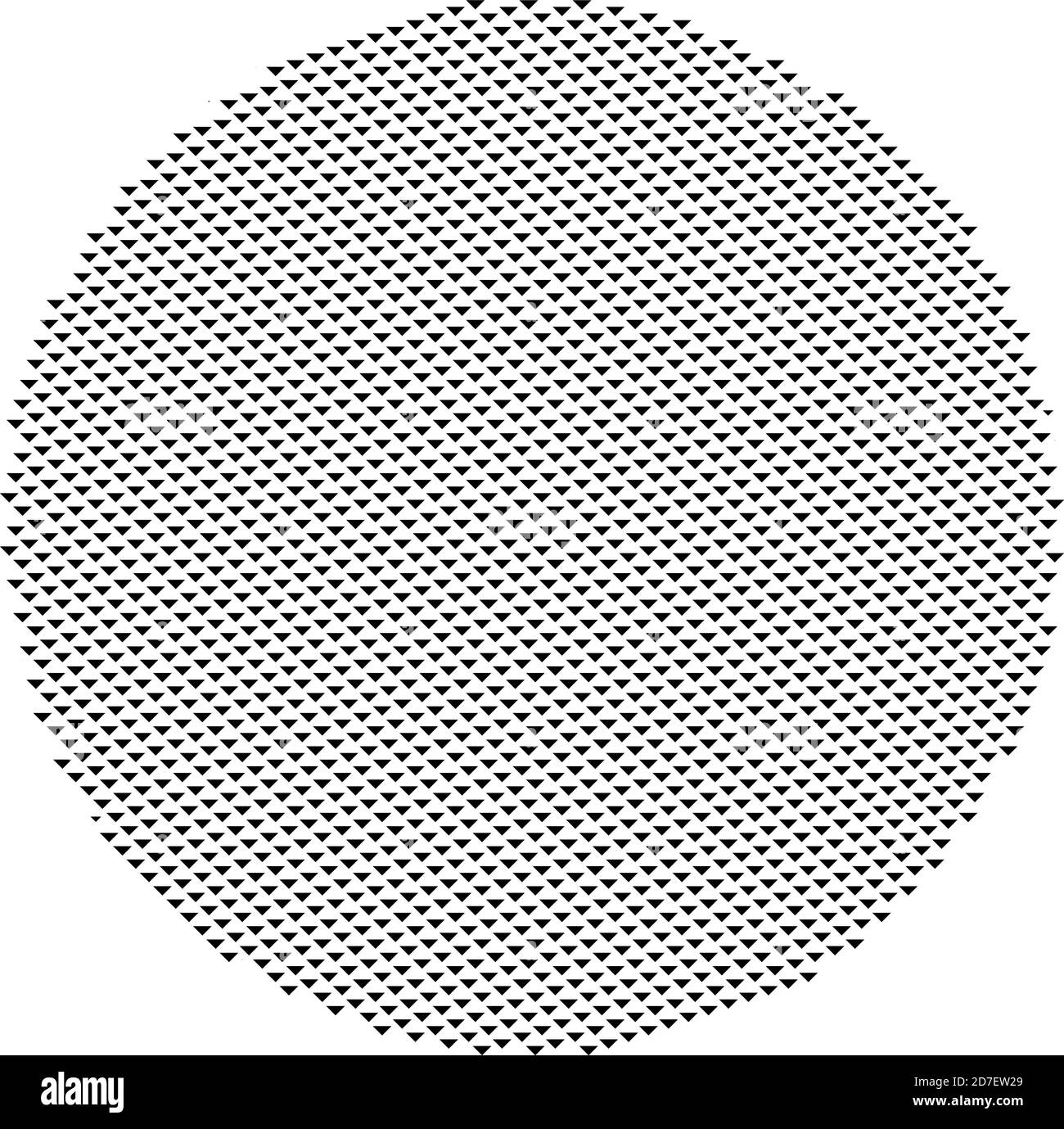 Triangles halftone vector illustration. Triangle geometric background ...