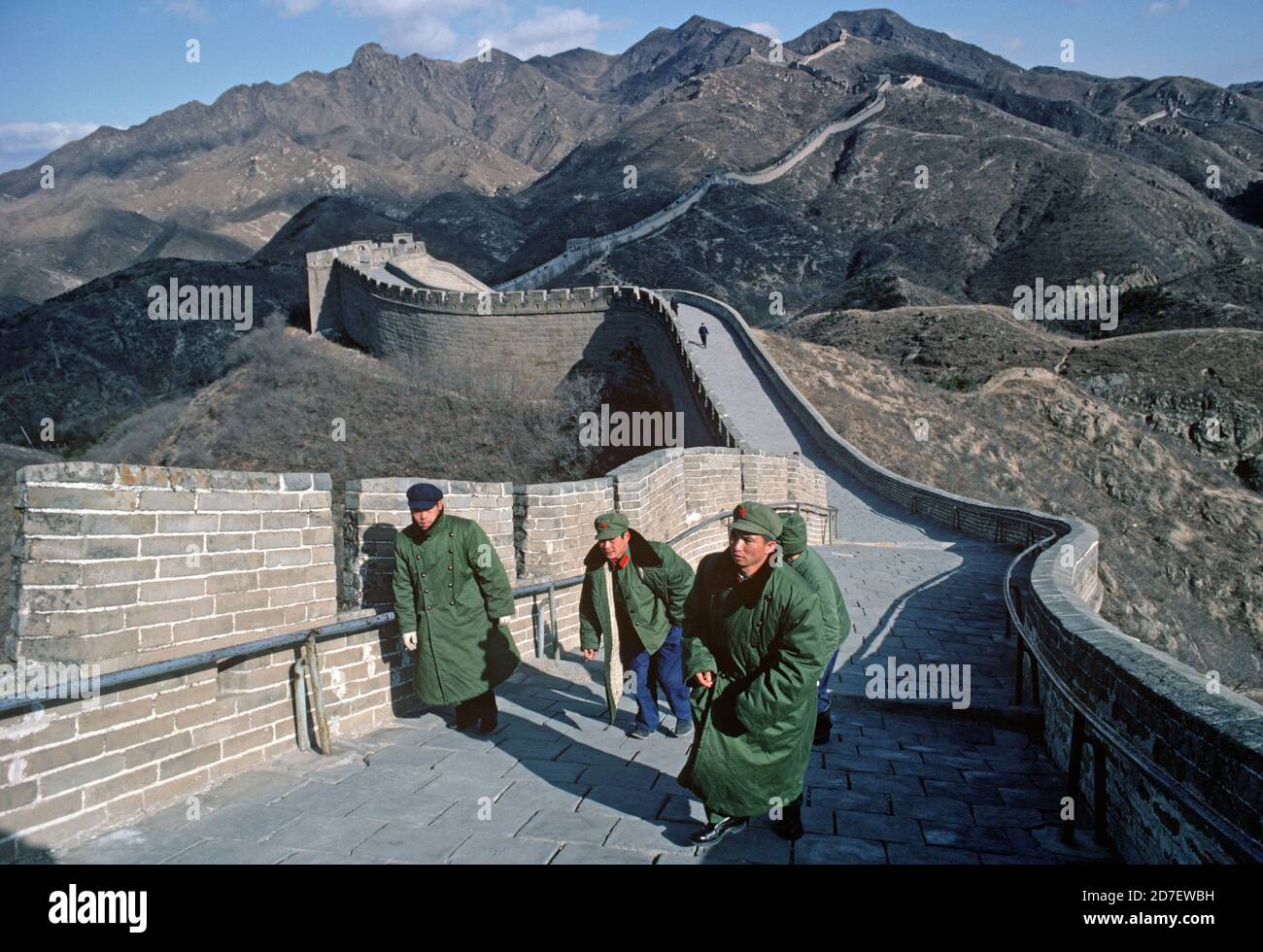 1980s great wall of china hi-res stock photography and images - Alamy