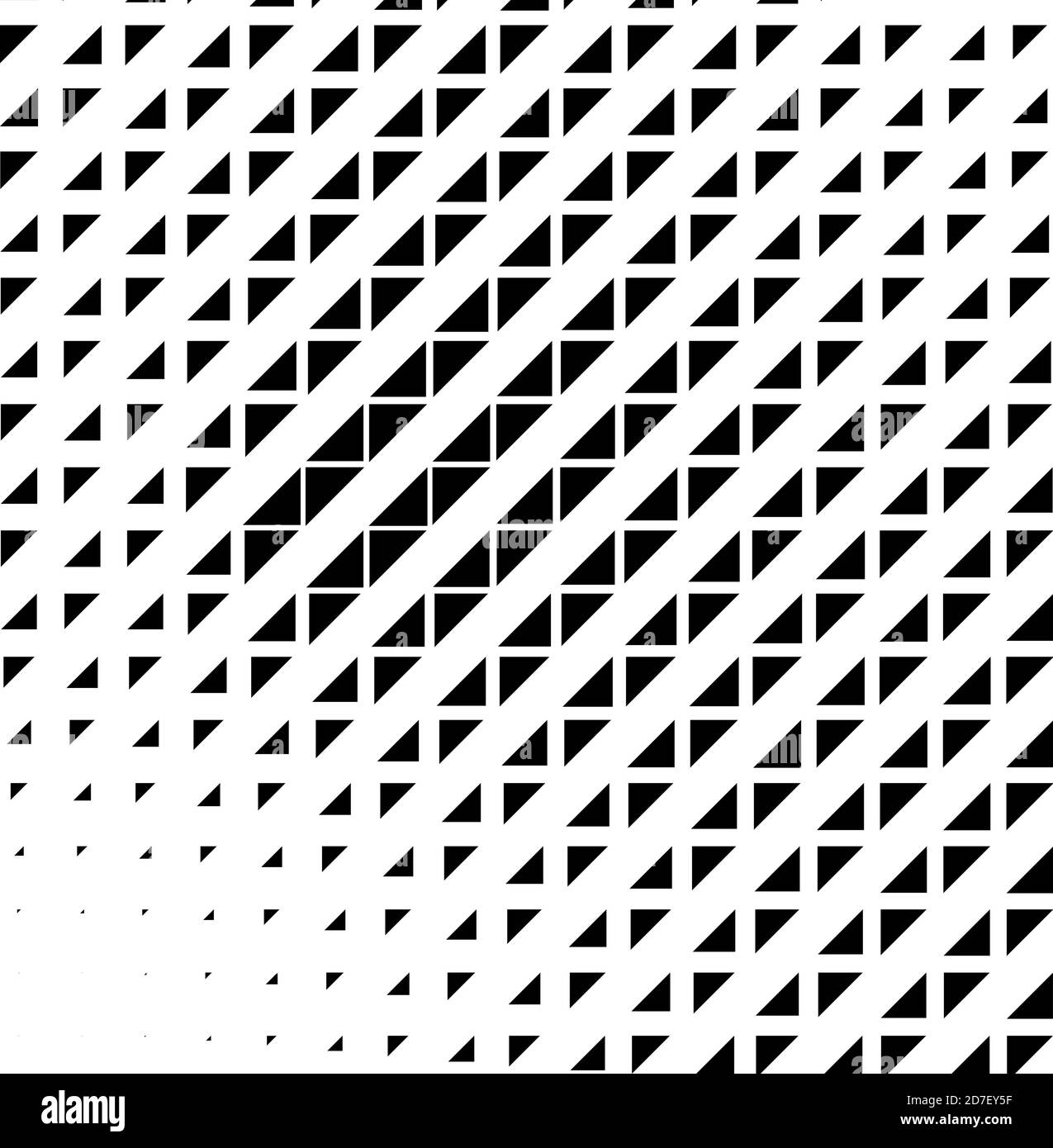 Triangles halftone vector illustration. Triangle geometric background ...