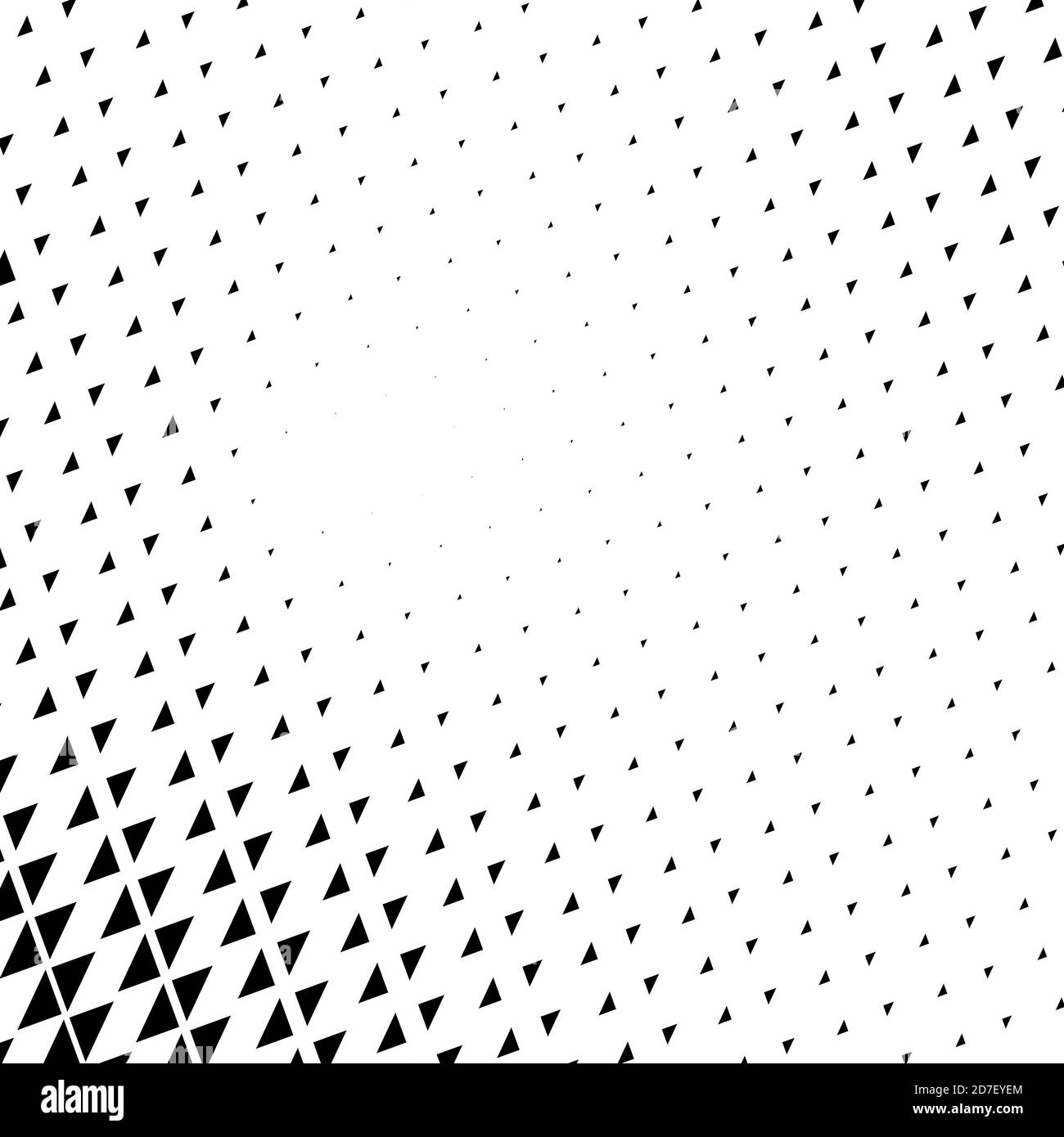 Triangles halftone vector illustration. Triangle geometric background ...