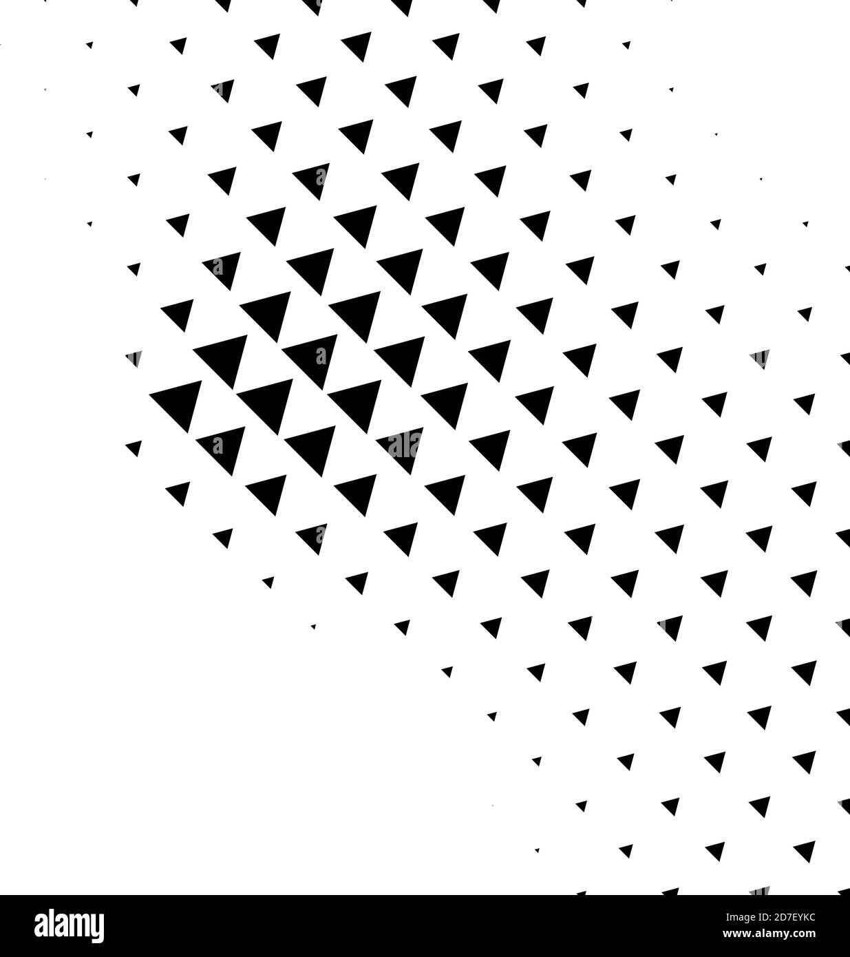 Half tone triangles hi-res stock photography and images - Alamy