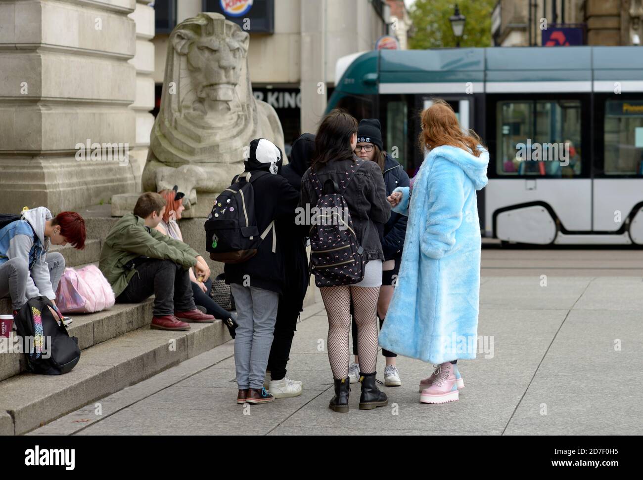 Girl fur coat hi-res stock photography and images - Alamy