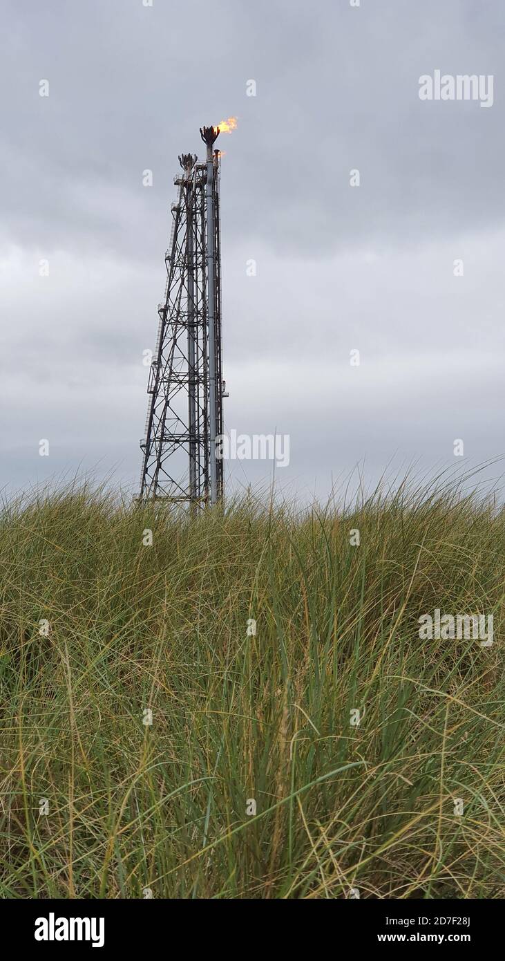 St Fergus gas plant Stock Photo Alamy