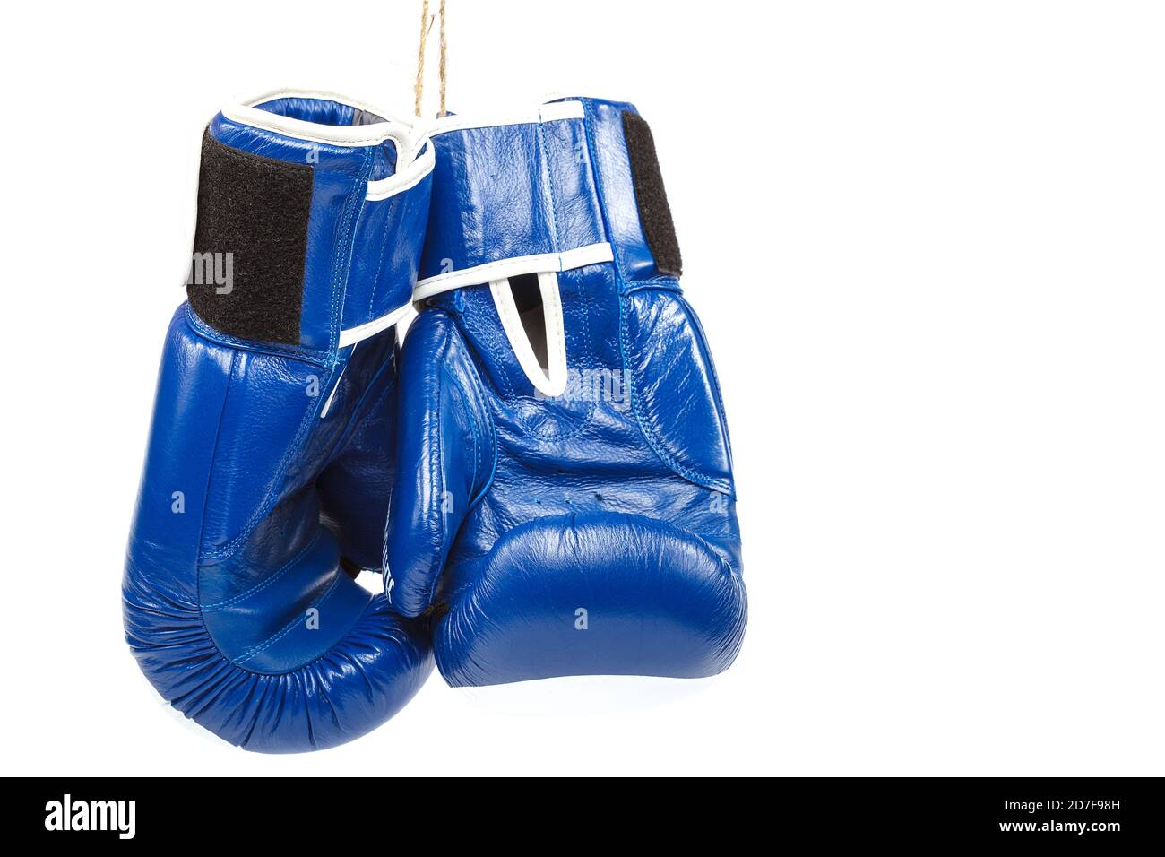 Boxing gloves isolated on white background Stock Photo - Alamy
