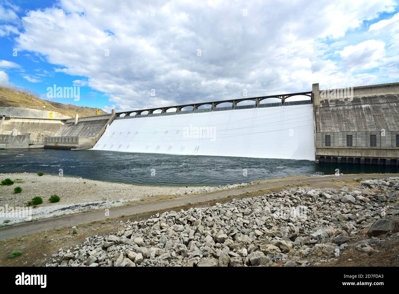 Grand Coulee Dam Stock Photo Alamy