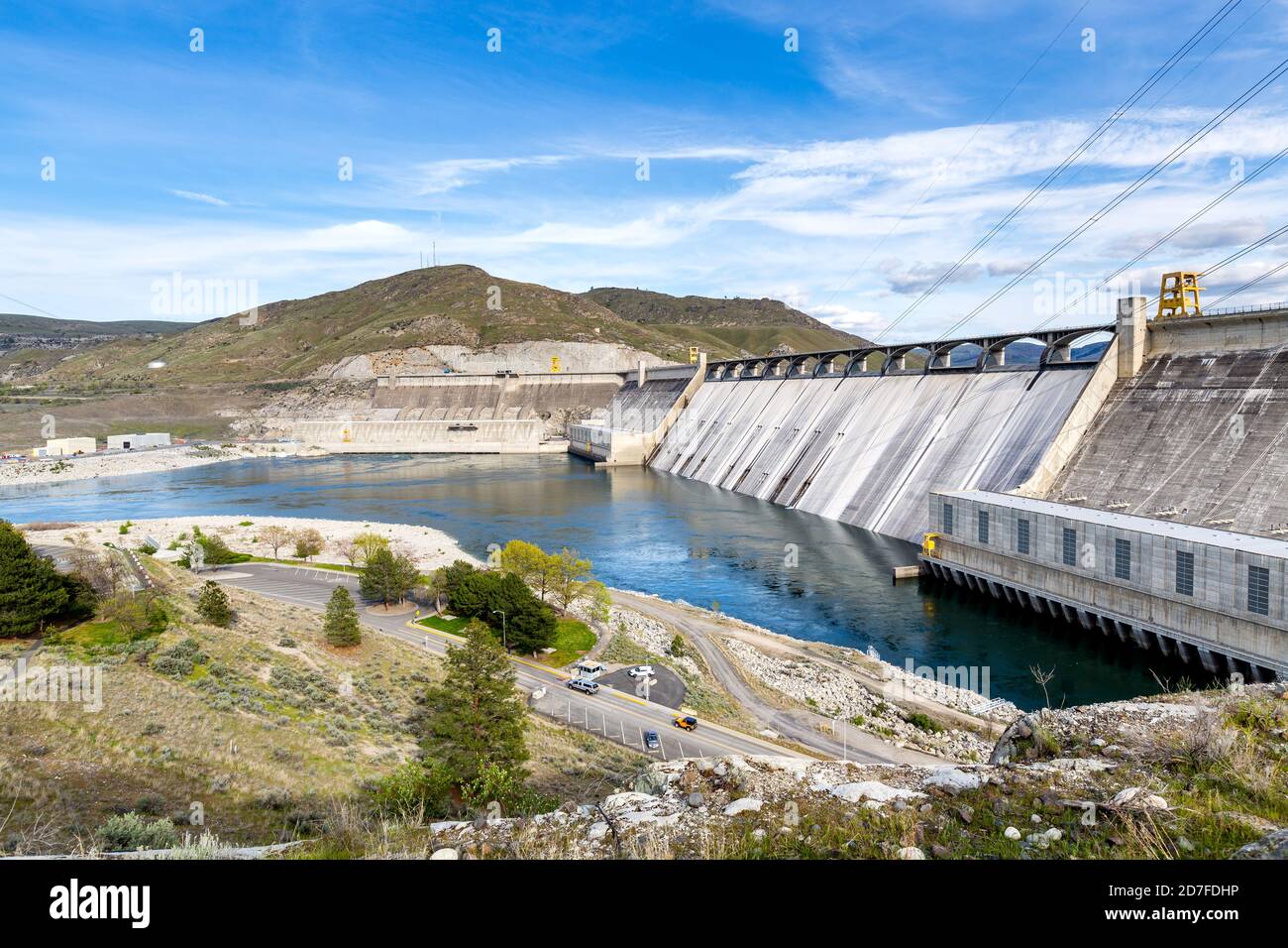 Grand Coulee Dam Stock Photo Alamy