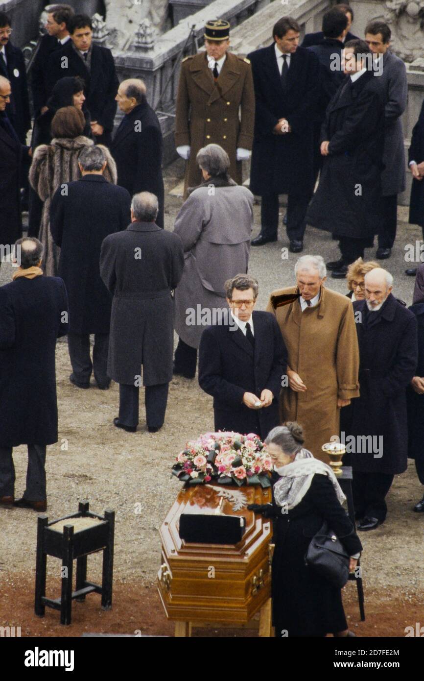 Funerals of Charles Hernu, Villeurbanne, France, 1990 Stock Photo Alamy Funerals of Charles Hernu, Villeurbanne, France, 1990 Stock Photo Alamy