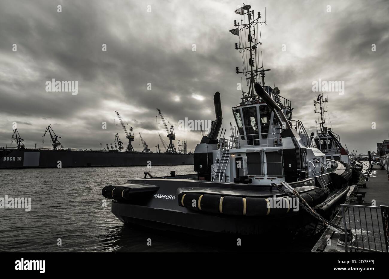 Container ship stormy sea hi-res stock photography and images - Alamy