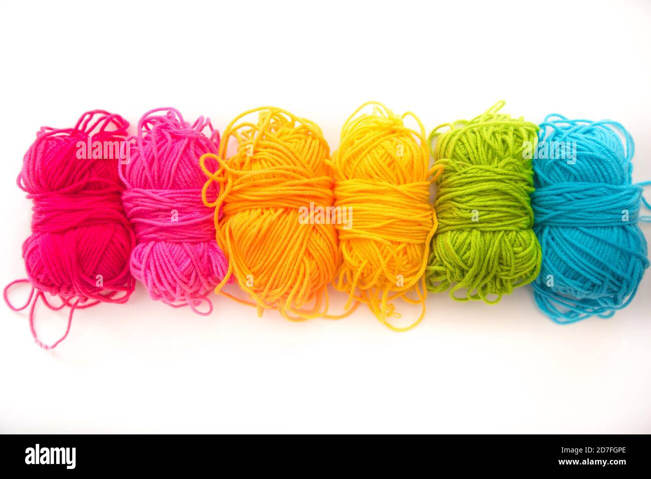Woolen multicolored threads texture hi-res stock photography and images ...