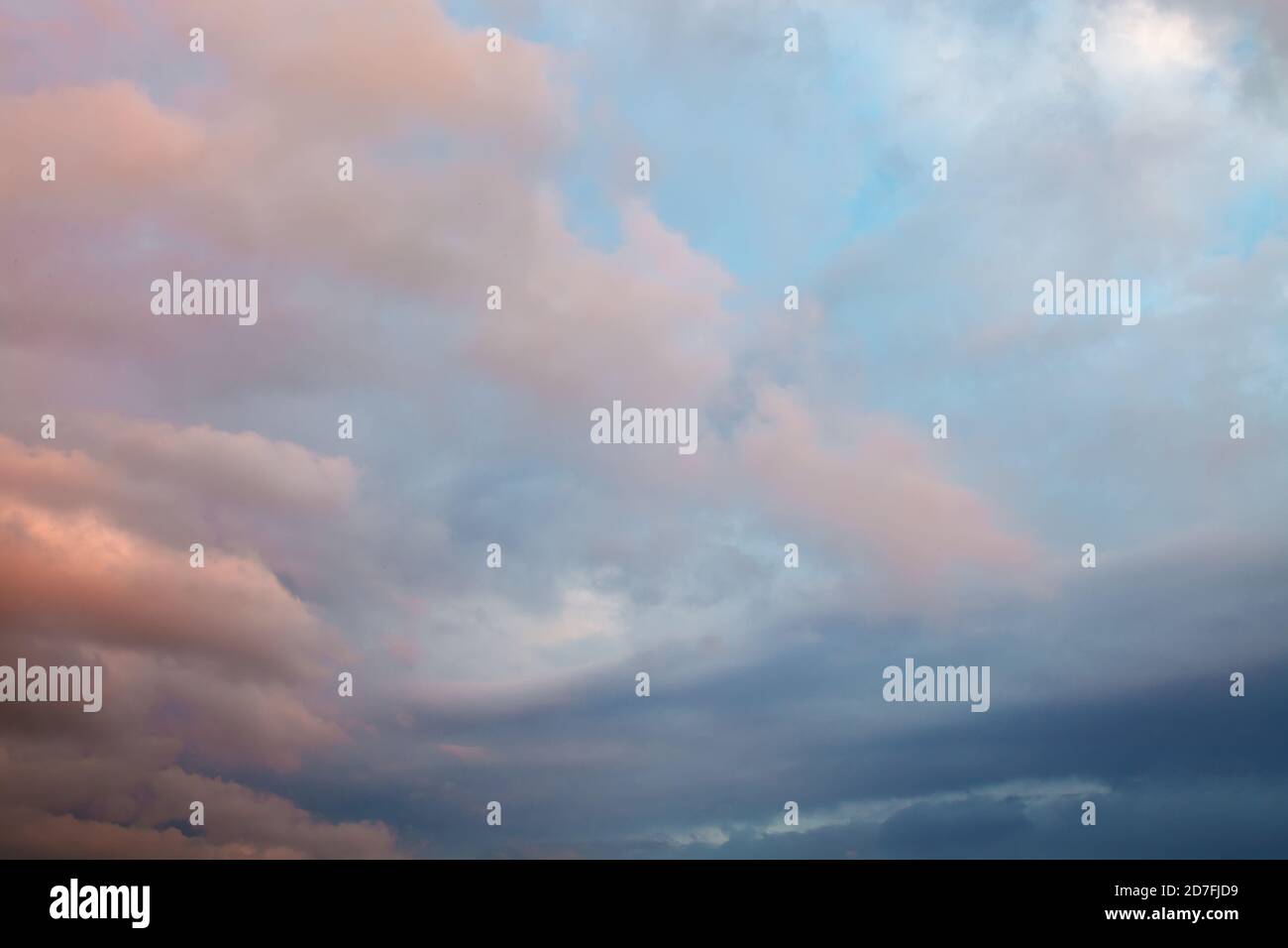 Stormy sky with clouds as background Stock Photo - Alamy
