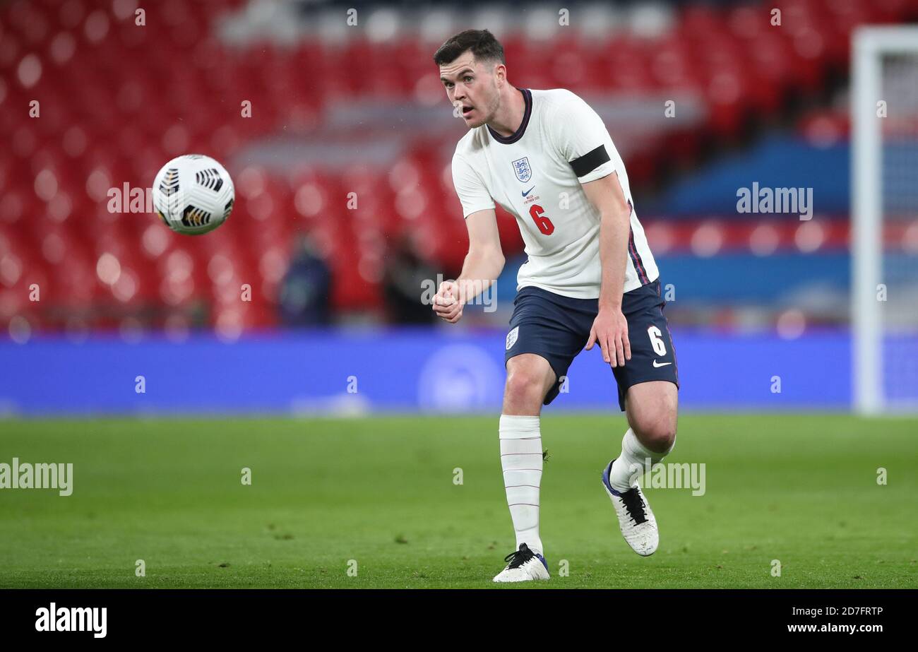 England's Michael Keane during the international friendly match at