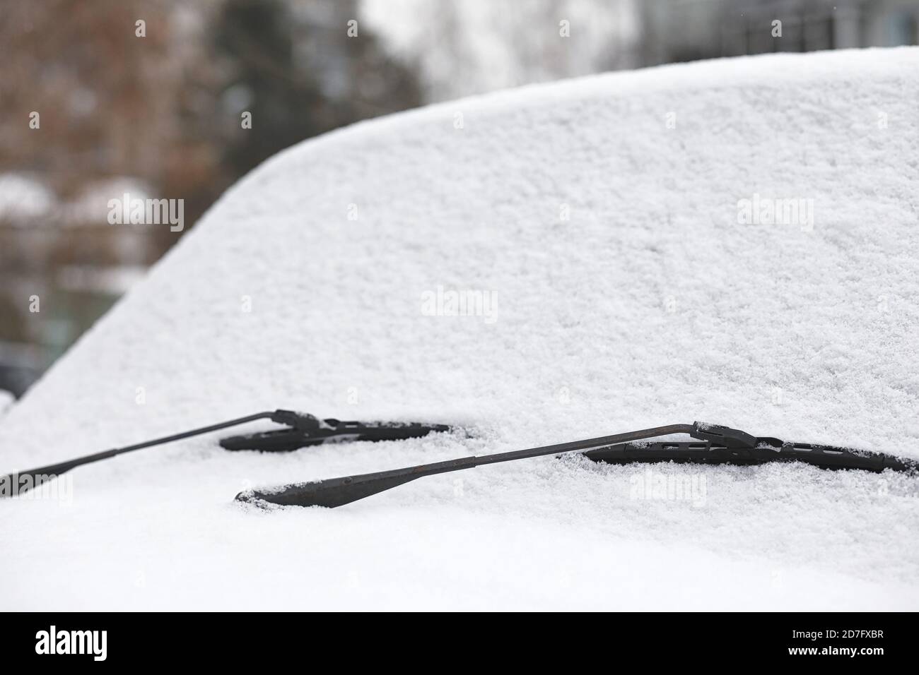 First car with windshield wipers hires stock photography and images