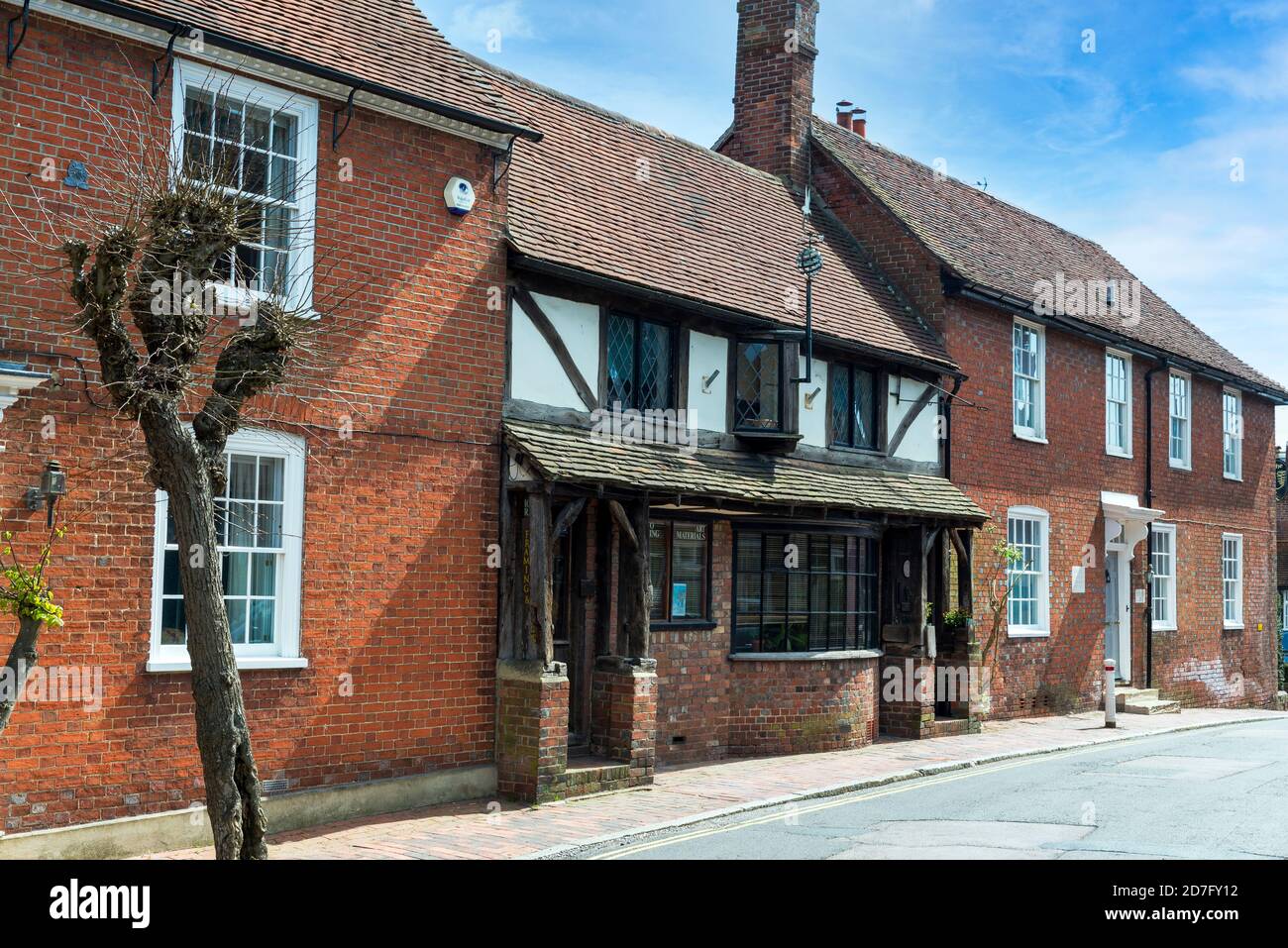 The Limes, Conds cottage and "Sopers" (former home of Eric Gill, sculptor) in Ditchling village