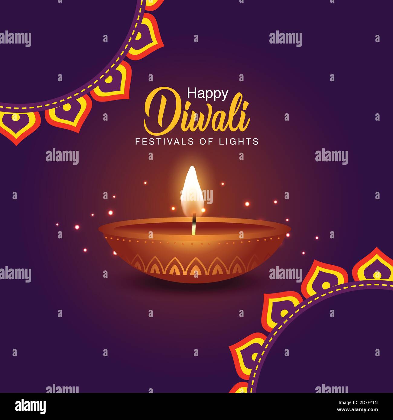 Beautiful diwali crackers space text hi-res stock photography and ...