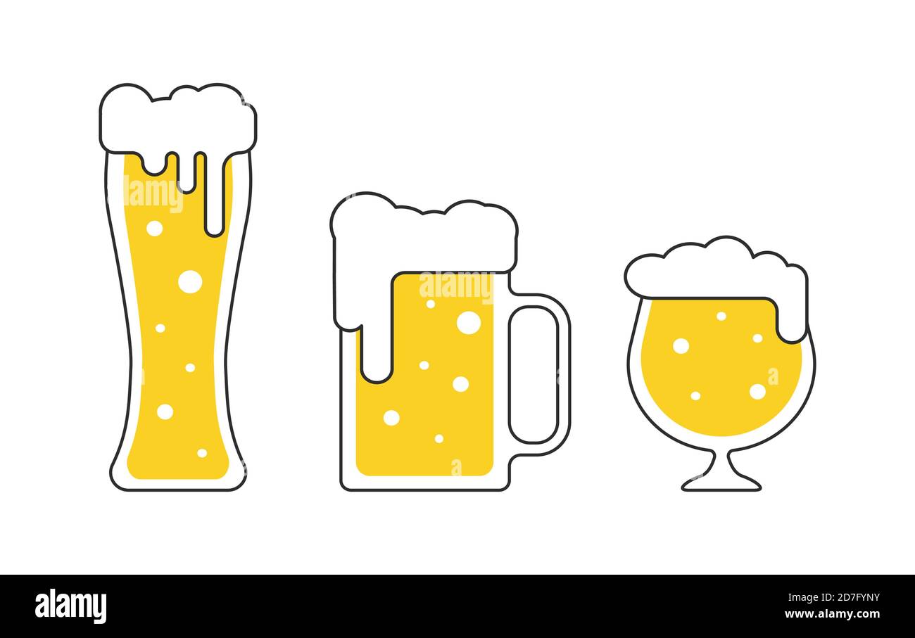 Tankards beer Stock Vector Images - Alamy